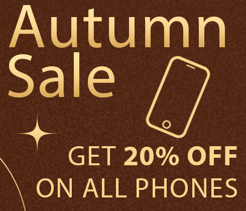 Autumn Sale - 20% off every phone